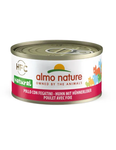 Almo Cat Nature 70 Gr Pollo E Fegatini