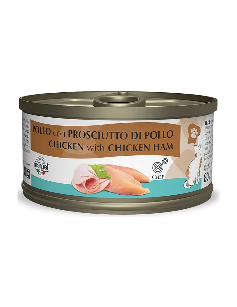 Equilibria Chef Pollo Prosciutto 80 gr