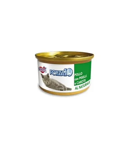 Forza10 New Natural Pollo Piselli Carote 75 Gr Forza10 New Natural Pollo Piselli Carote 75 Gr