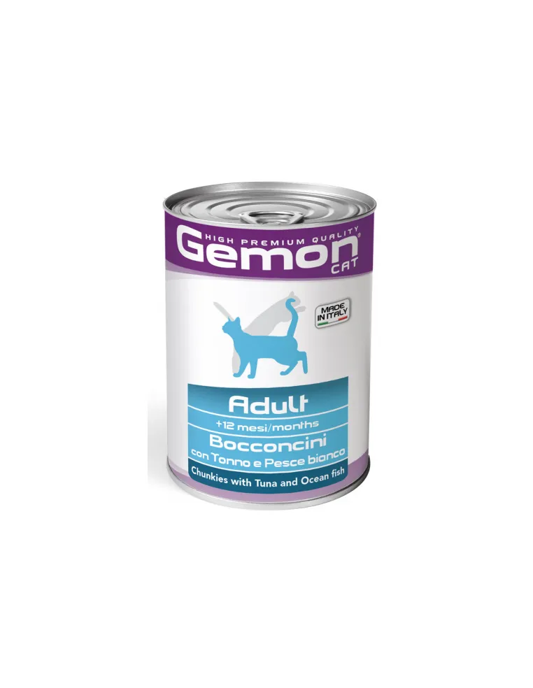 Gemon Cat Tonno Pesce Bianco 415 gr