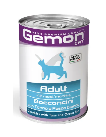 Gemon Cat Tonno Pesce Bianco 415 gr