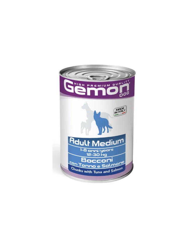 Gemon Dog Adult Tonno e Salmone 415 gr