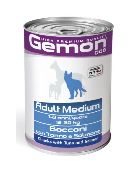 Gemon Dog Adult Tonno e Salmone 415 gr Gemon Dog Adult Tonno e Salmone 415 gr