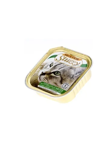 Mister Stuzzy cat Vitello Carote 100 Gr