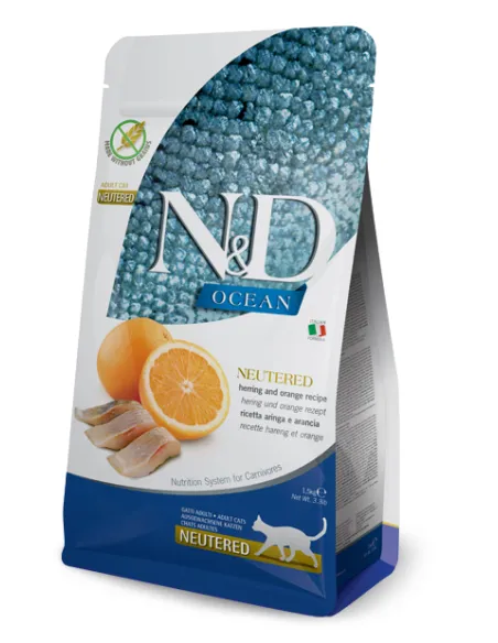 N&D Ocean Gatto Prime Aringa Neut. 1,5kg N&D Ocean Gatto Prime Aringa Neut. 1,5kg