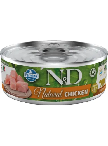 N&D Wet Cat Natural Chicken 70gr