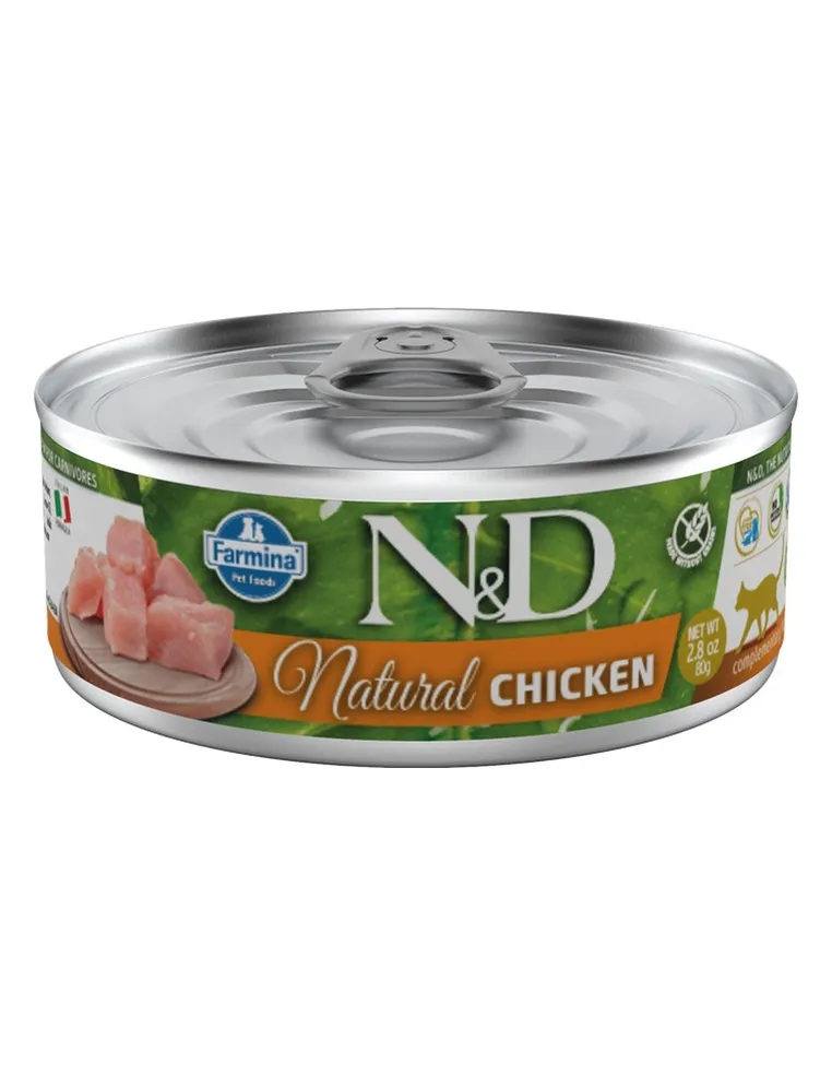 N&D Wet Cat Natural Chicken 70gr