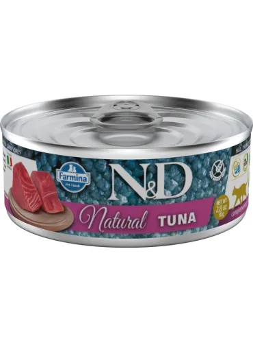 N&D Wet Cat Natural Tuna 70gr