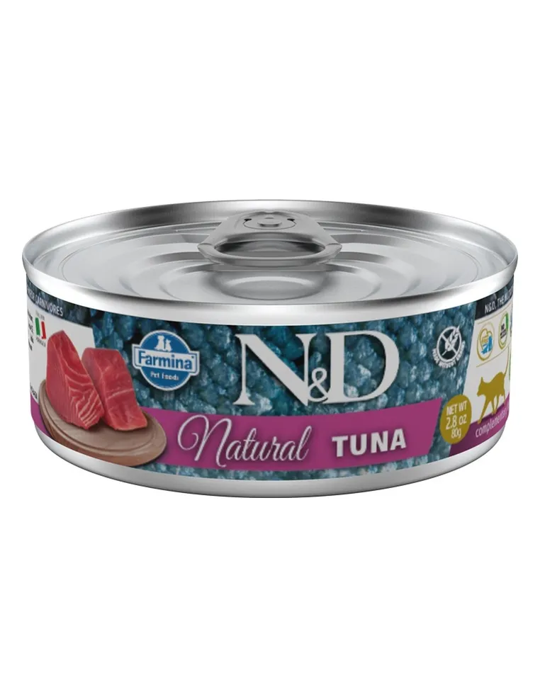 N&D Wet Cat Natural Tuna 70gr