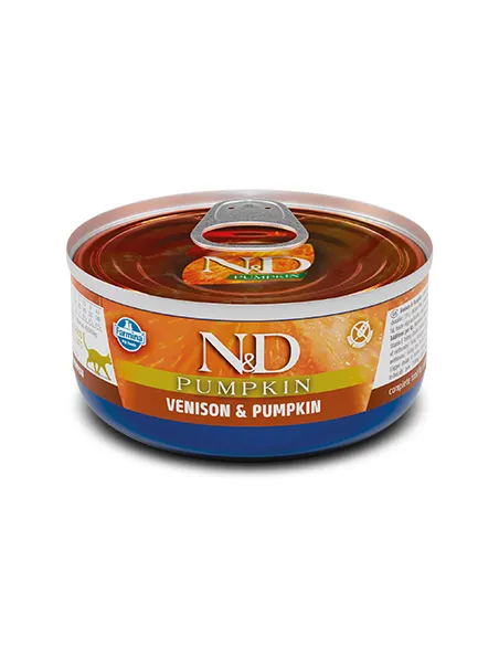 N&D Wet Cat Pumpkin Cervo 70 Gr