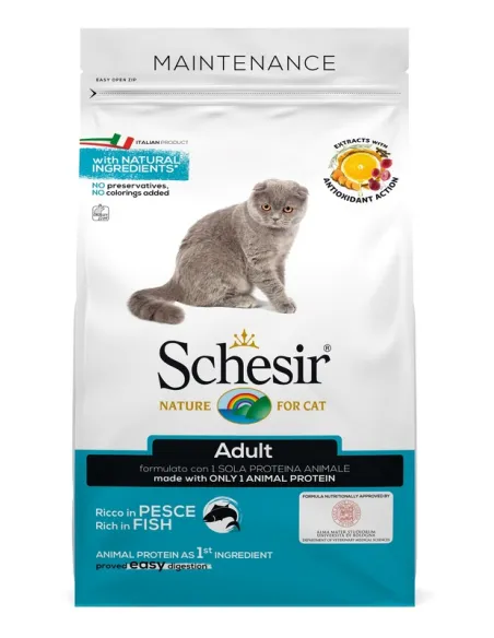 Schesir Cat Adult Main Fish 400 Gr Schesir Cat Adult Main Fish 400 Gr