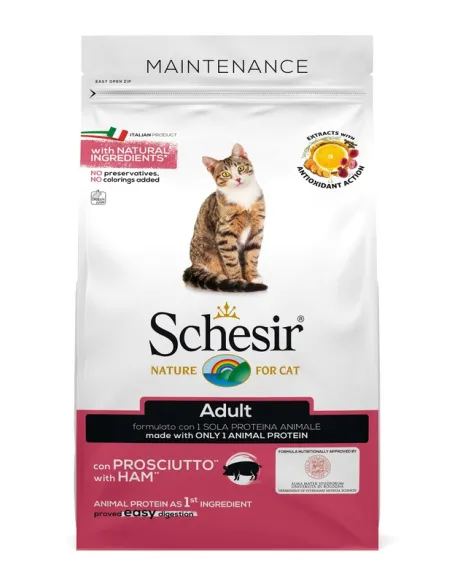 Schesir Cat Adult Main Prosciutto 400 Gr