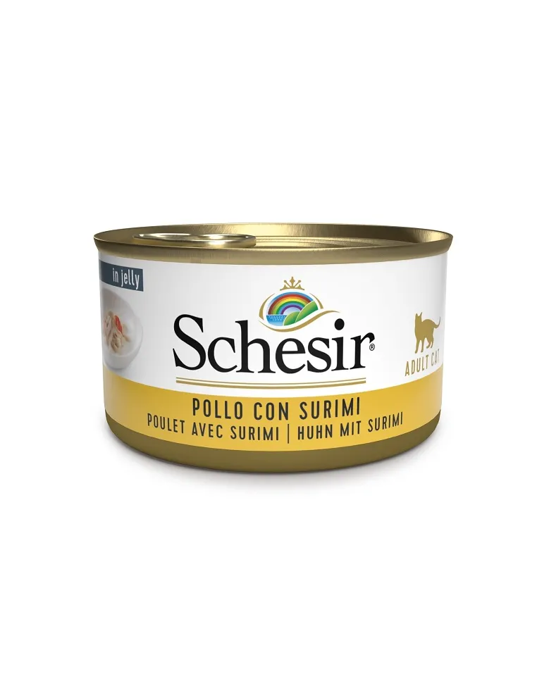 Schesir Cat Filetti Pollo Surimi 85gr