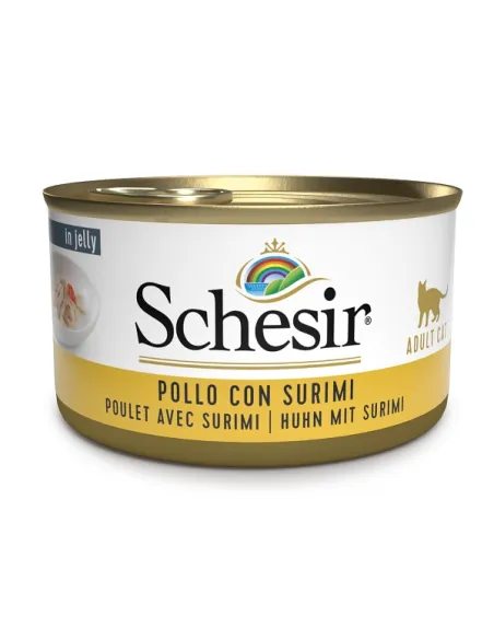 Schesir Cat Filetti Pollo Surimi 85gr Schesir Cat Filetti Pollo Surimi 85gr