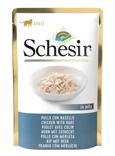 Schesir Cat Pollo Nasello 85gr
