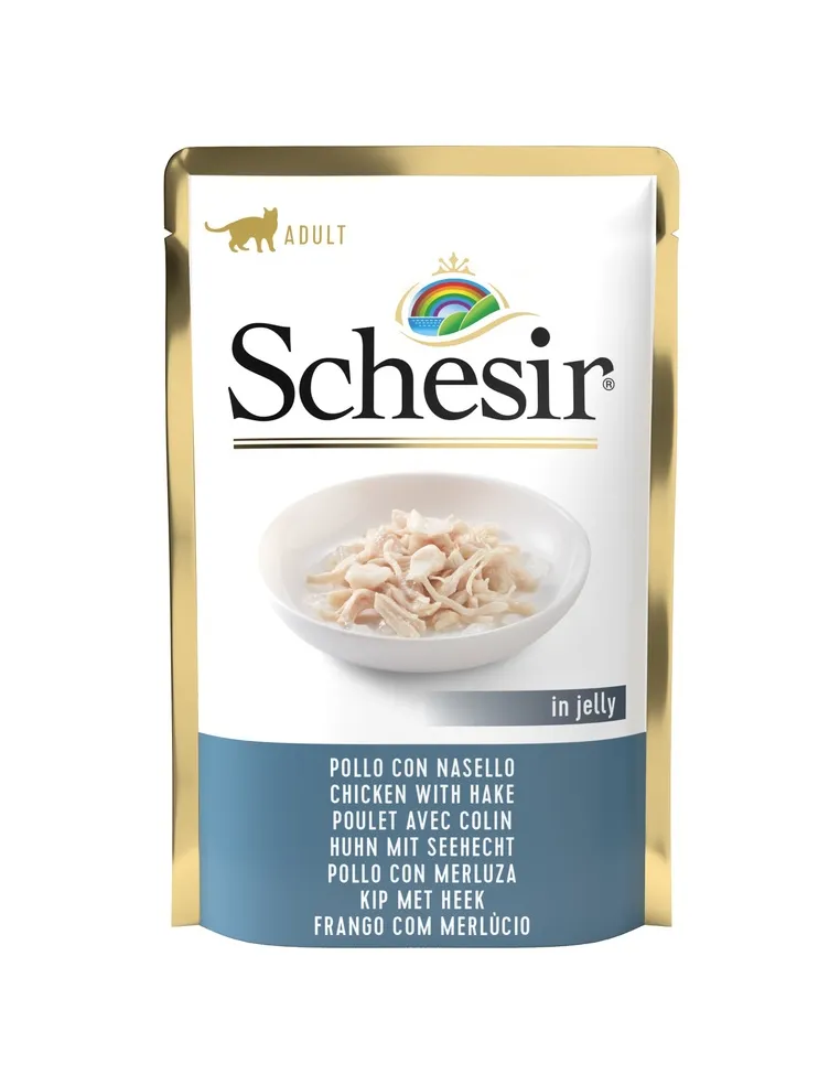 Schesir Cat Pollo Nasello 85gr