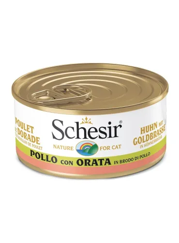 Schesir Cat Pollo Orata 70 Gr