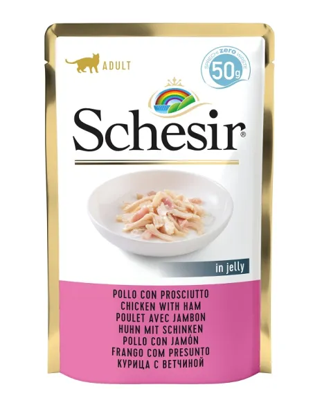 Schesir Cat Pollo Prosciutto 50gr Schesir Cat Pollo Prosciutto 50gr