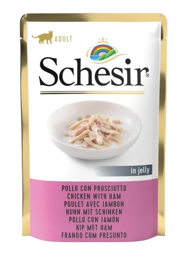 Schesir Cat Pollo Prosciutto 85g
