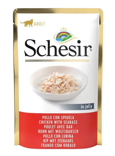 Schesir Cat Pollo Spigola 85gr