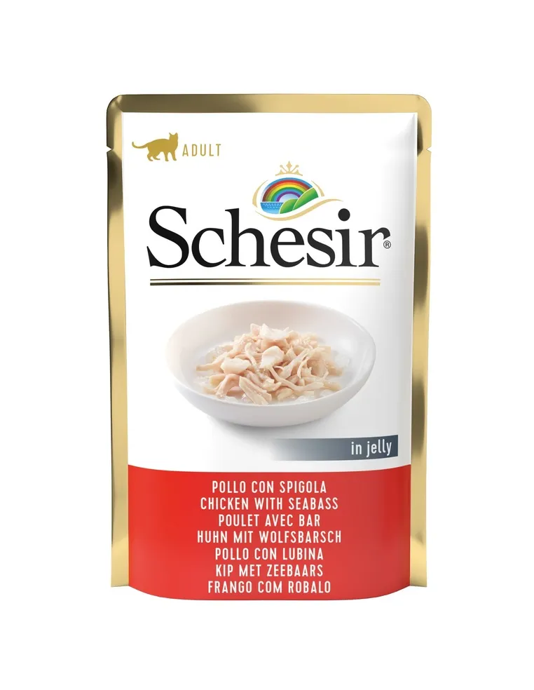 Schesir Cat Pollo Spigola 85gr