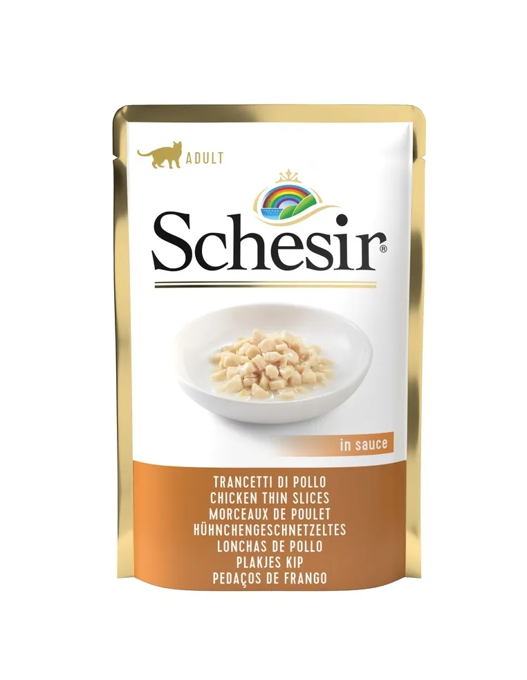 Schesir Cat Pollo Tranci 85gr
