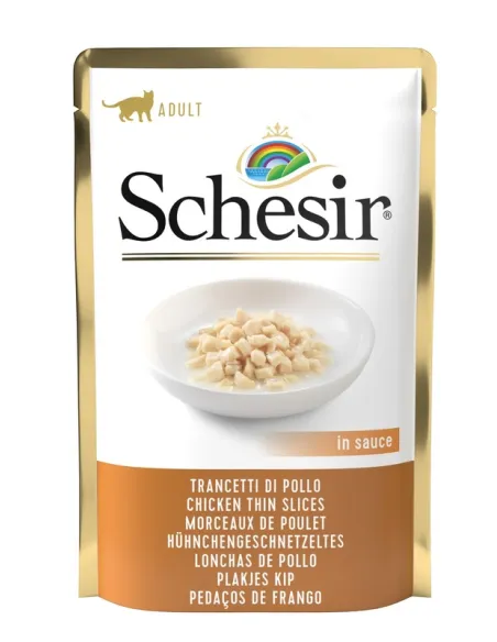 Schesir Cat Pollo Tranci 85gr