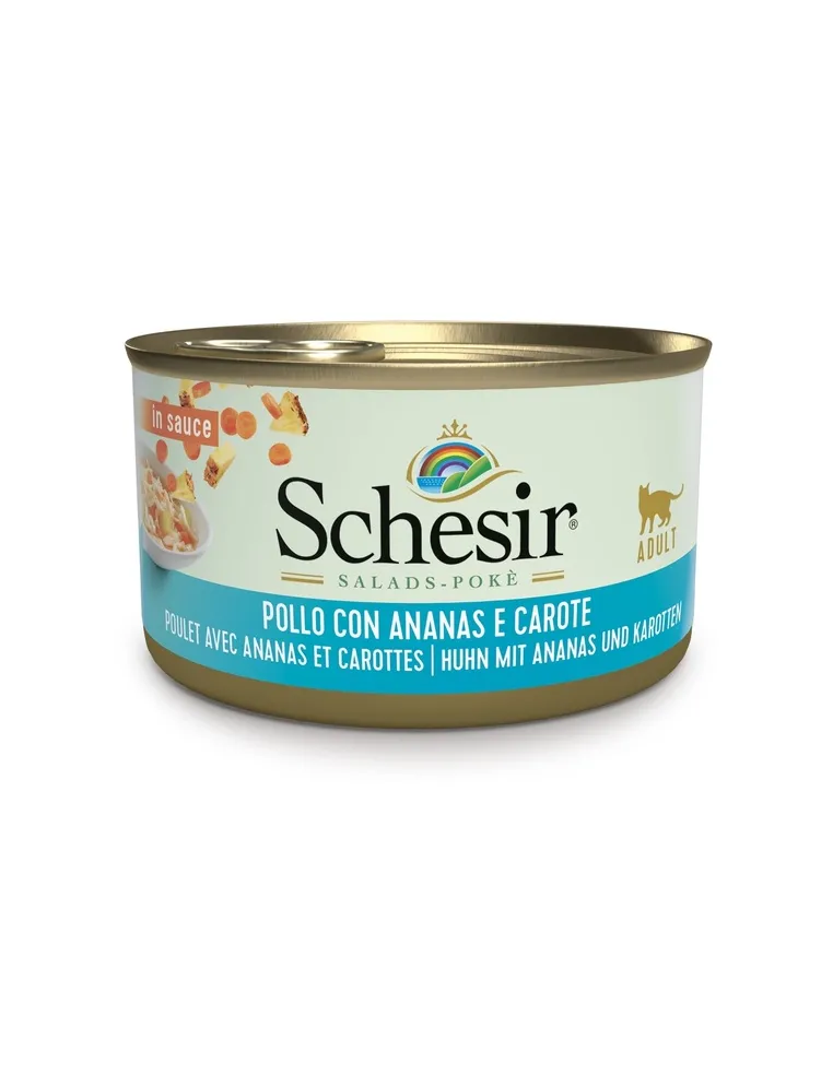Schesir Cat Salad Pollo Ananas&Carote 85
