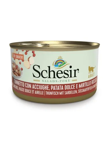 Schesir Cat Salad Tonno Acciughe 85g
