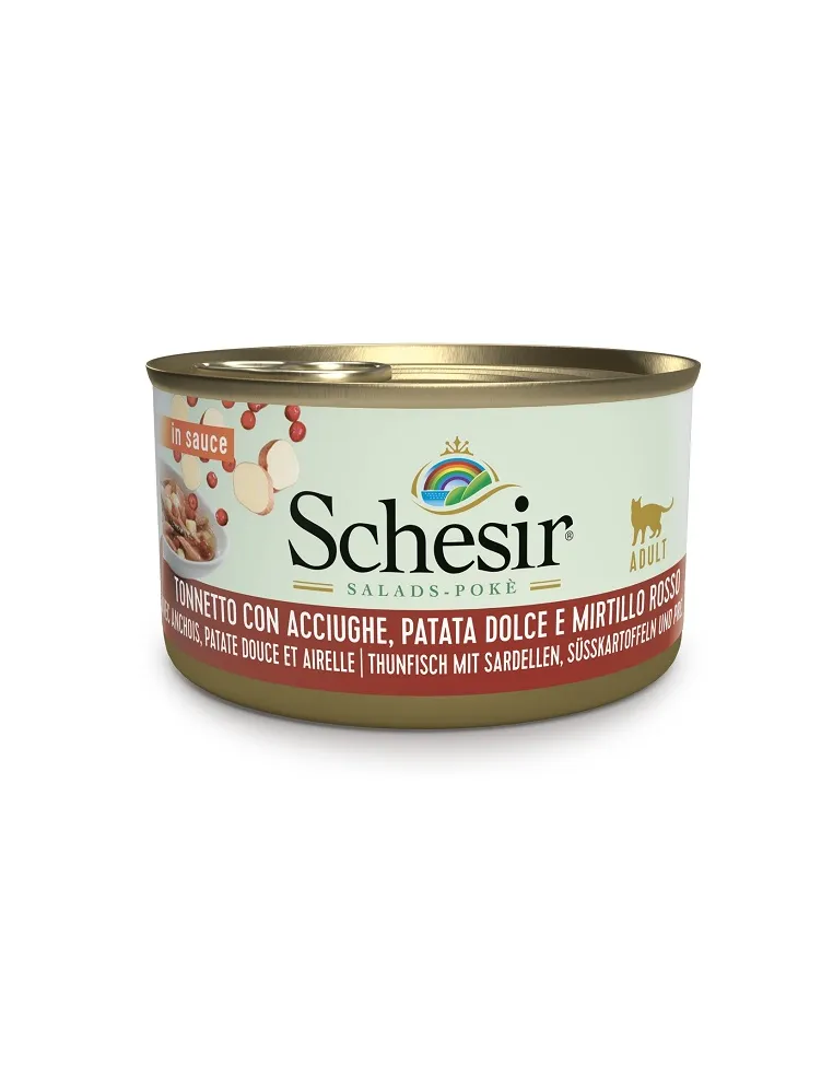 Schesir Cat Salad Tonno Acciughe 85g