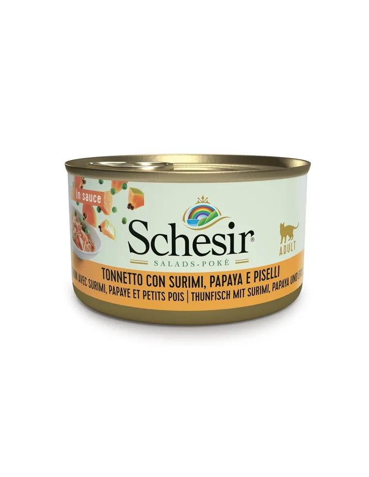 Schesir Cat Salad Tonno Surimi 85g