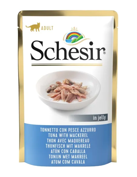 Schesir Cat Tonnetto Azzurro 85gr
