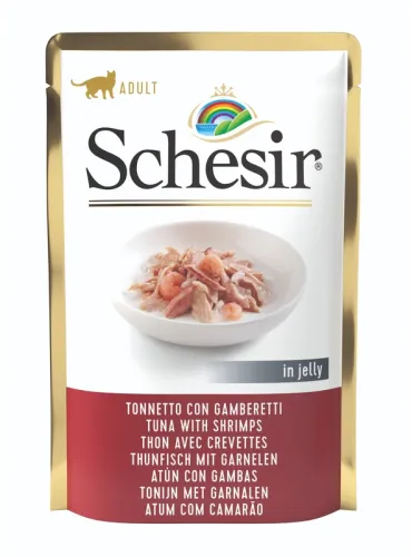 Schesir Cat Tonnetto Gamberetti 85gr
