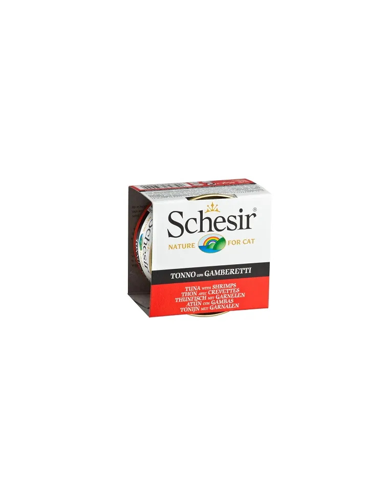 Schesir Cat Tonno Gamberi 85gr