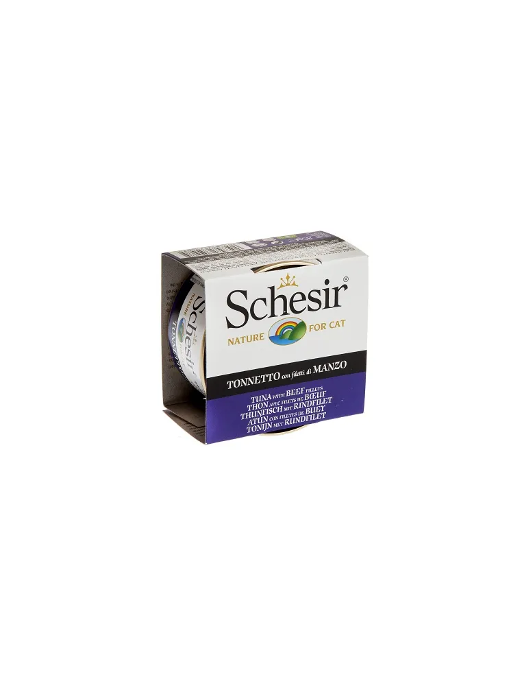 Schesir Cat Tonno Manzo 85gr