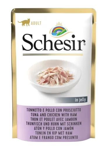 Schesir Cat Tonno Pollo Prosciutto 85gr