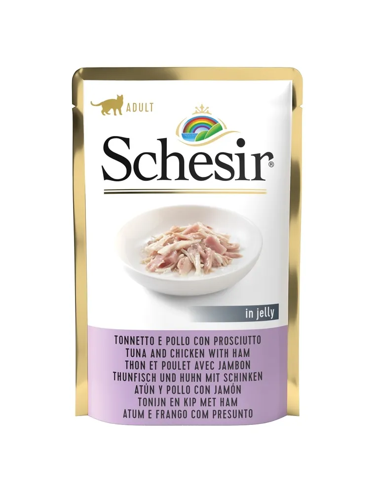 Schesir Cat Tonno Pollo Prosciutto 85gr