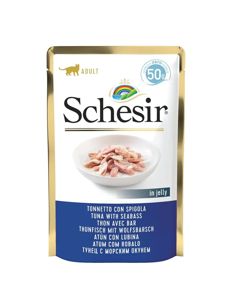 Schesir Cat Tonno Spigola 50gr