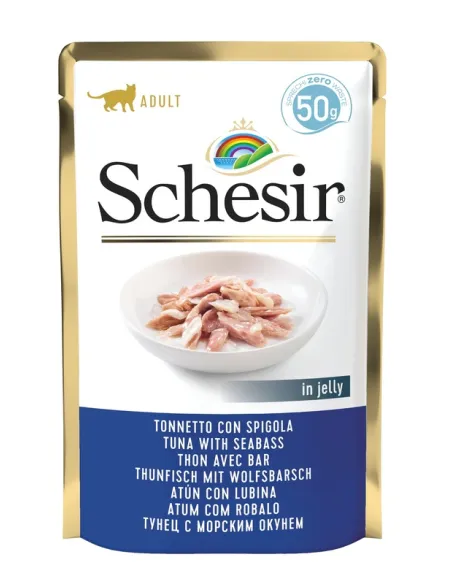 Schesir Cat Tonno Spigola 50gr