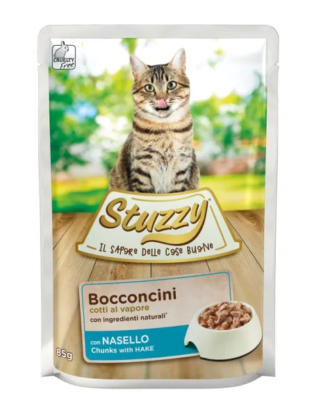 Stuzzycat Boccon Nasello 85g Gr Stuzzycat Boccon Nasello 85g Gr