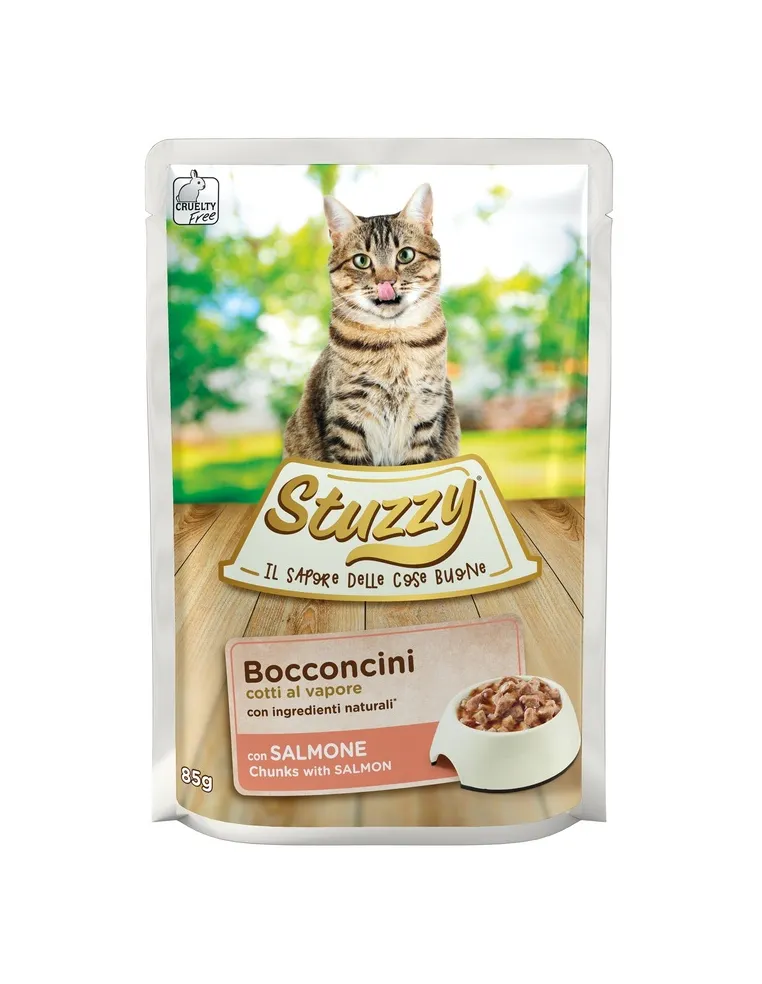Stuzzycat Boccon Salmone 85g
