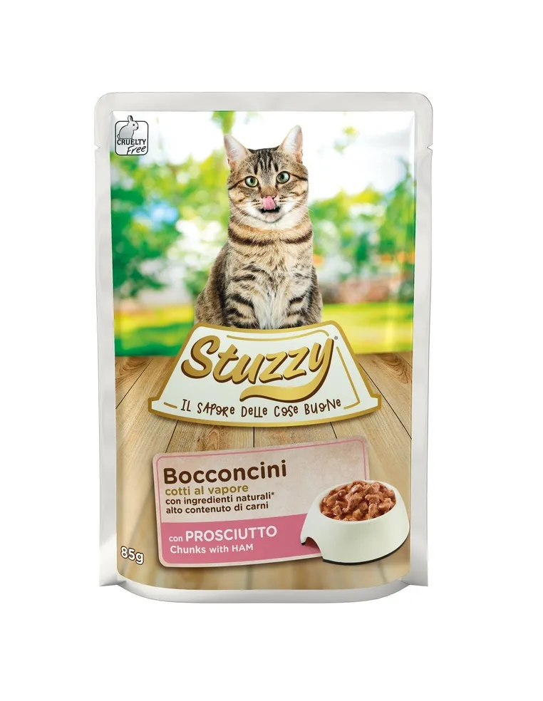 Stuzzycat Boccon.Prosciutto 85g Gr