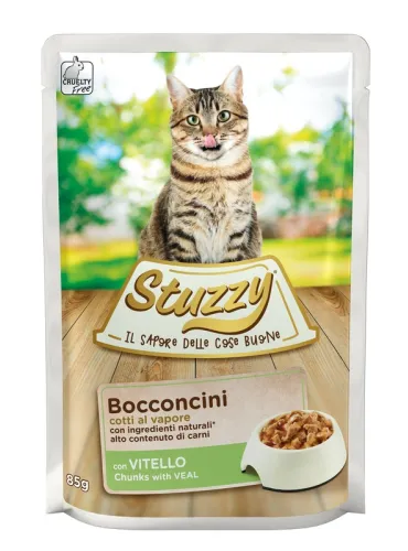 Stuzzycat Boccon.Vitello 85g Gr