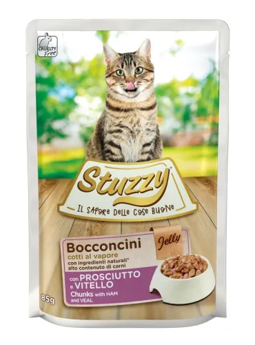 Stuzzycat Bocconcini Pros-Vit Jelly 85gr