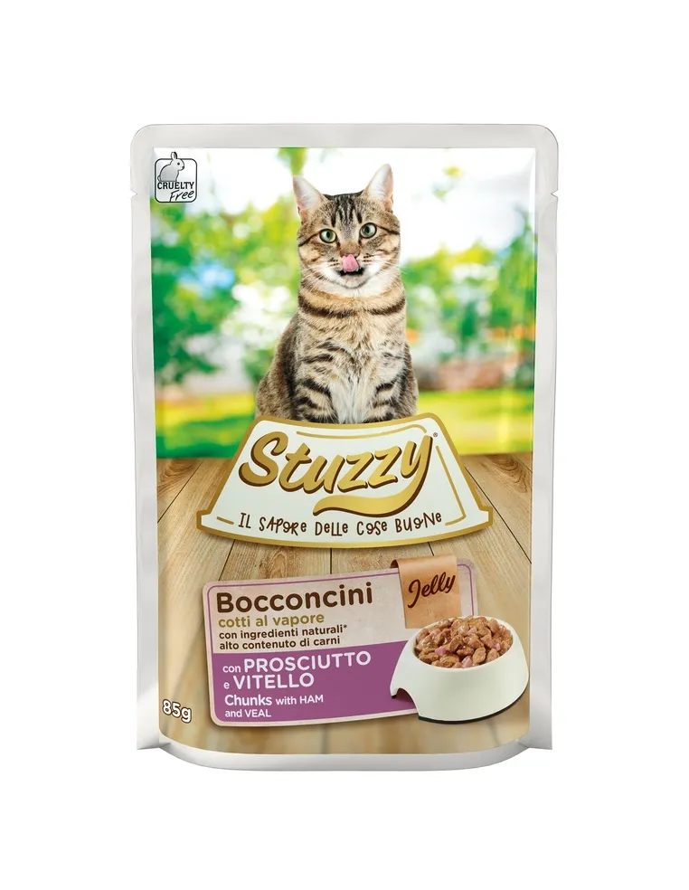 Stuzzycat Bocconcini Pros-Vit Jelly 85gr