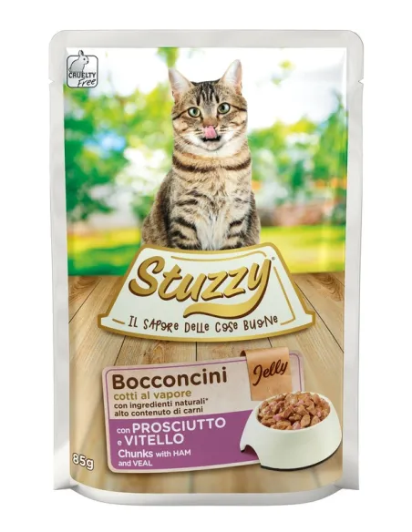 Stuzzycat Bocconcini Pros-Vit Jelly 85gr Stuzzycat Bocconcini Pros-Vit Jelly 85gr