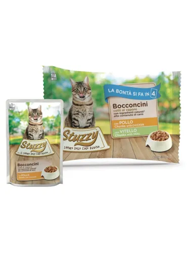 Stuzzycat Bocconcini Vitello 10x4x85g