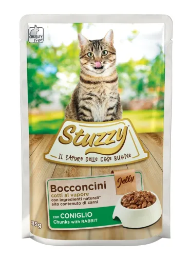 Stuzzycat Jelly Coniglio 85g Gr