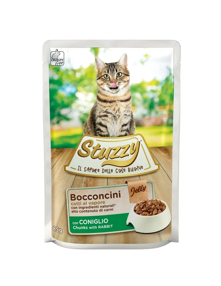 Stuzzycat Jelly Coniglio 85g Gr