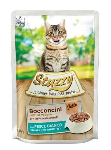Stuzzycat Jelly Pesce Boccon.85g